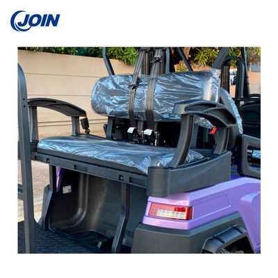 চামড়া গলফ কার্ট ফ্লিপ আসন কালো রঙের গলফ বগি আসন OEM